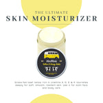 Vanman's Tallow and Honey Balm With No Added Scent (3 Pack) - Beef Tallow Face Moisturizer with Grass-Fed/Finished Beef Tallow for Skin, Organic Raw Honey and Beeswax, Cold Pressed Olive Oil - 2 oz