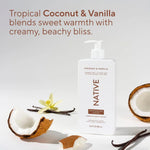 Native Body Lotion for Women & Men, Sea Salt & Cedar Scent, 16.5 fl oz