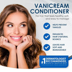 Vanicream Conditioner for Sensitive Skin, Free of Dyes, Fragrance, Lanolin, Parabens and Formaldehyde Releasers, Dermatologist Tested, 12 fl oz (Pack of 2)