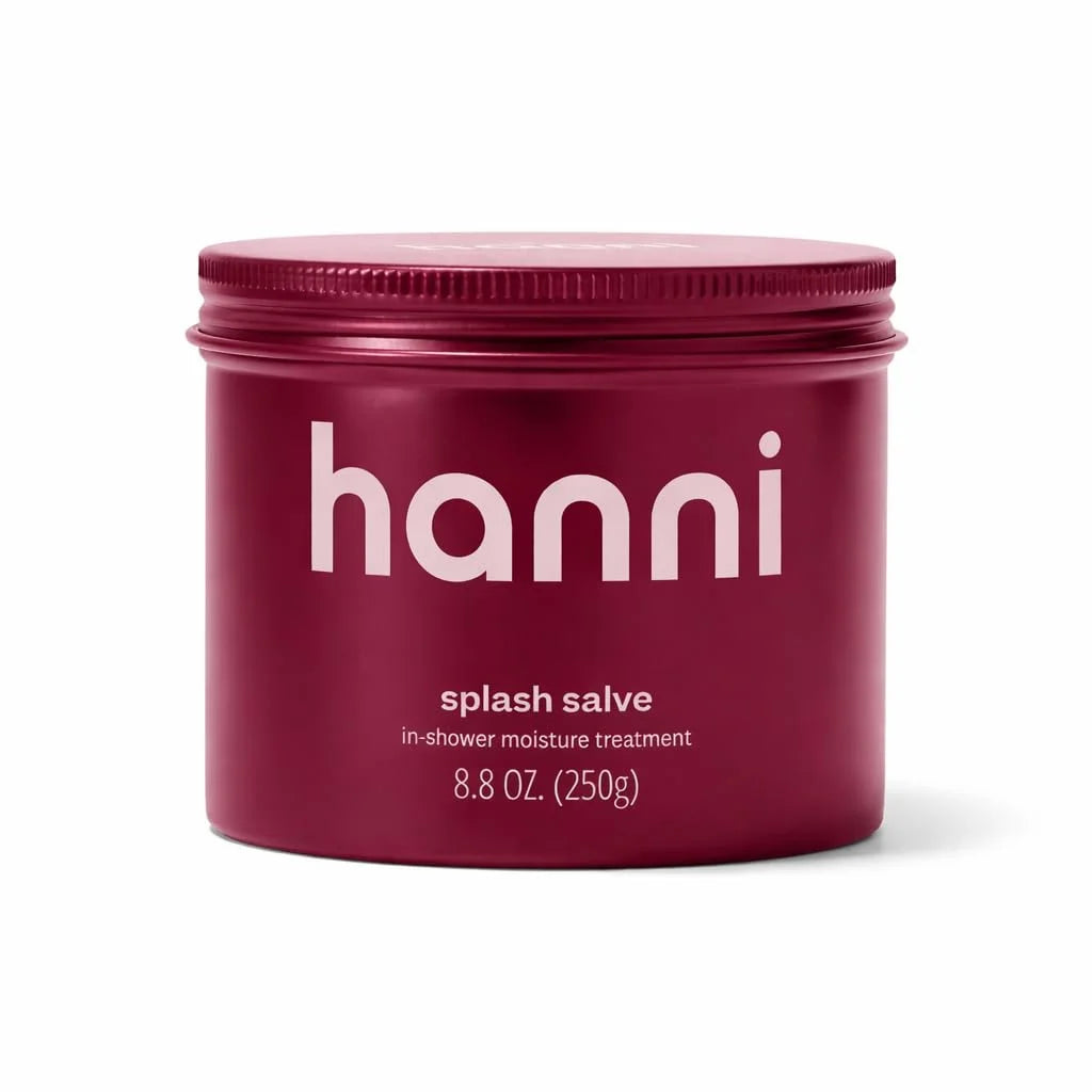 HANNI Splash Salve In-Shower Moisture Treatment for Dry Skin, Hydrating Body Moisturizer with Shea Butter, Coconut Oil & Jojoba, 250 mL / 8.8 oz (Pack of 2)