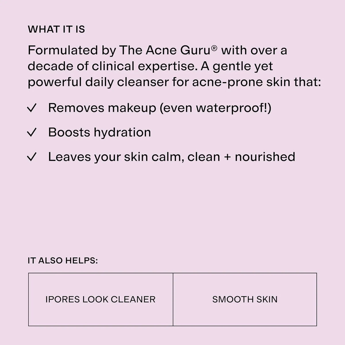 CLEARSTEM - GENTLECLEAN Vitamin C Infused Calming Wash - Facial Cleanser, Makeup Remover - Goldenseal + Green Tea - Facial Skin Care Products - Gluten Free, Cruelty Free - 6 fl oz / 180ml