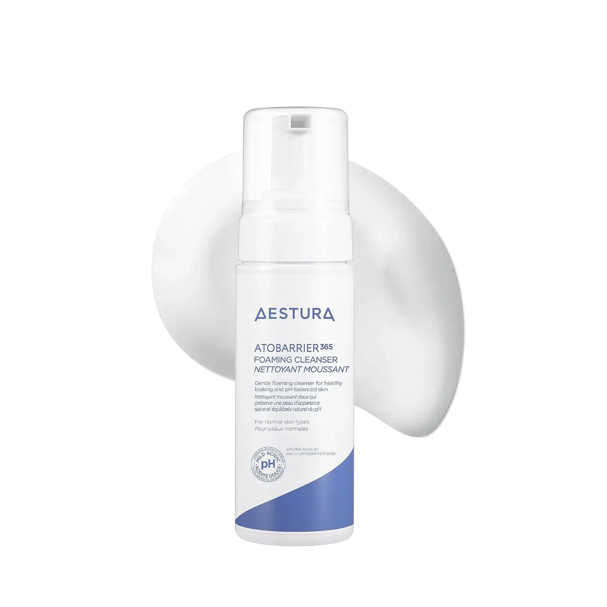 AESTURA ATOBARRIER365 Gentle Foaming pH-balanced Facial Cleanser, 150 ML