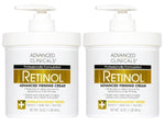 Advanced Clinicals Retinol Body Lotion + Brightening Vitamin C Lotion 2pc Skincare Set For Women & Men | Body Cream & Face Moisturizer Set Helps Improve The Look Of Dark Spots & Uneven Skin Tone, 2PC