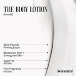 The Body Lotion Santal. Multi-Peptide Firming Body Lotion With Niacinamide