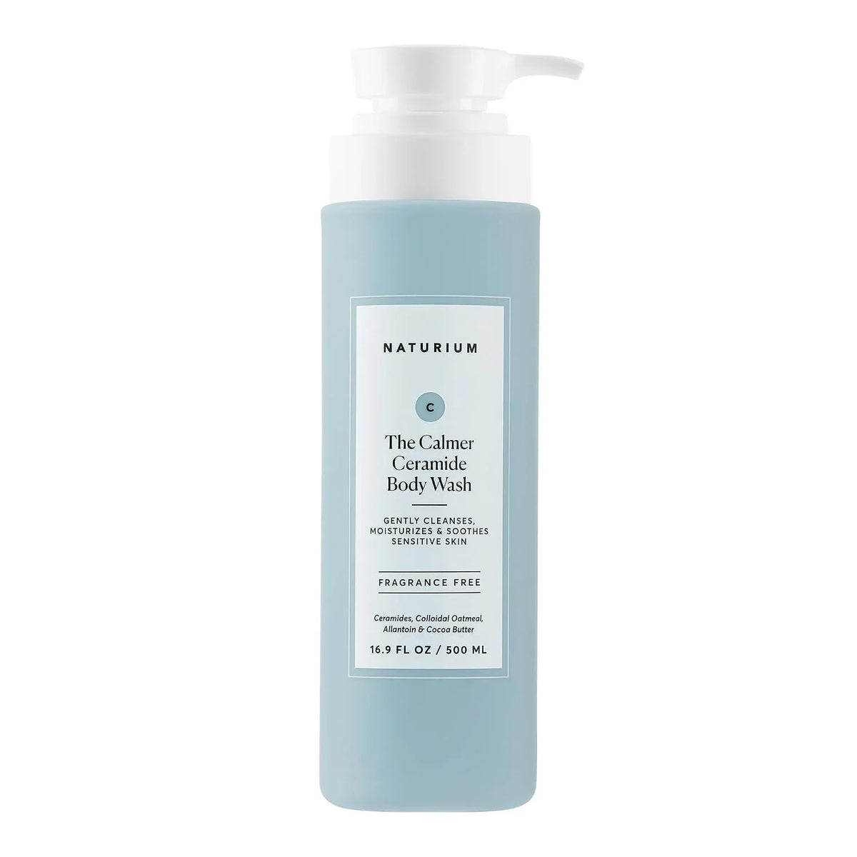 Naturium The Multi-Vitamin Daily Nutrients Body Wash, Hydrating Cleanser, 16.9 oz