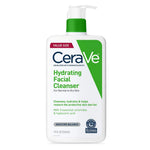 CeraVe Hydrating Cleanser with Hyaluronic Acid, Gentle Face Cleanser, 16oz