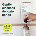 ATTITUDE Gentle Hand Soap, 4X Refill, Oat, Unscented, 67.6 oz