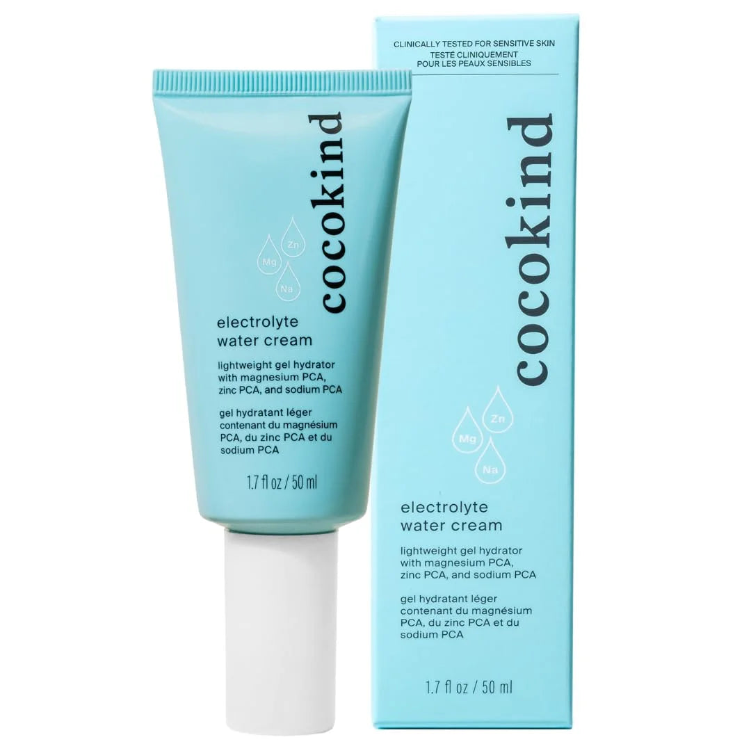 Cocokind Electrolyte Water Cream, Lightweight Face Moisturizer, 1.7 Fl Oz