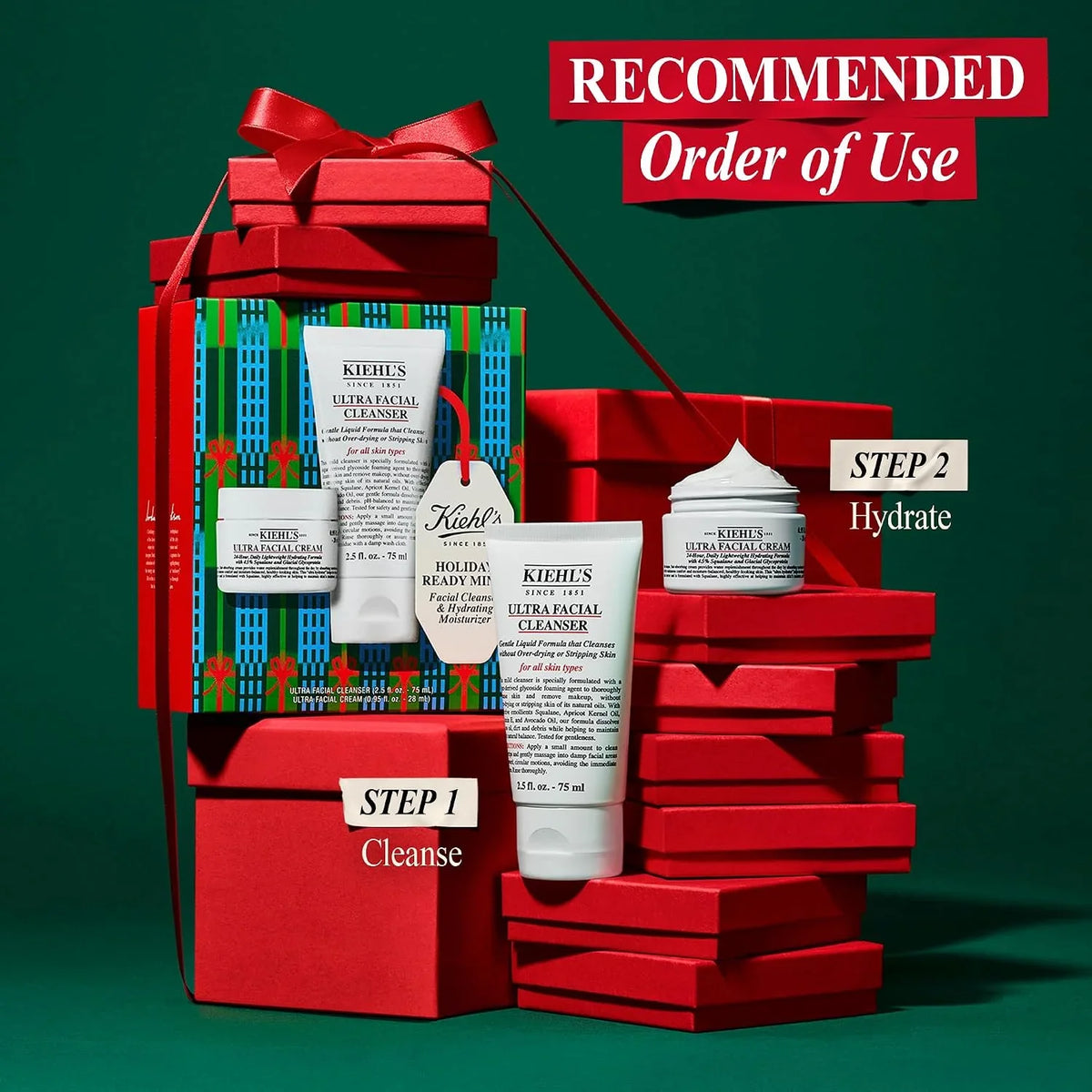 Kiehl's - Ultra Facial Cream Daily Moisturizer with 4.5% Squalane