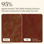 Aveeno Skin Relief Healing Ointment, Fragrance-Free, Jar 14 Ounce (Pack of 12)