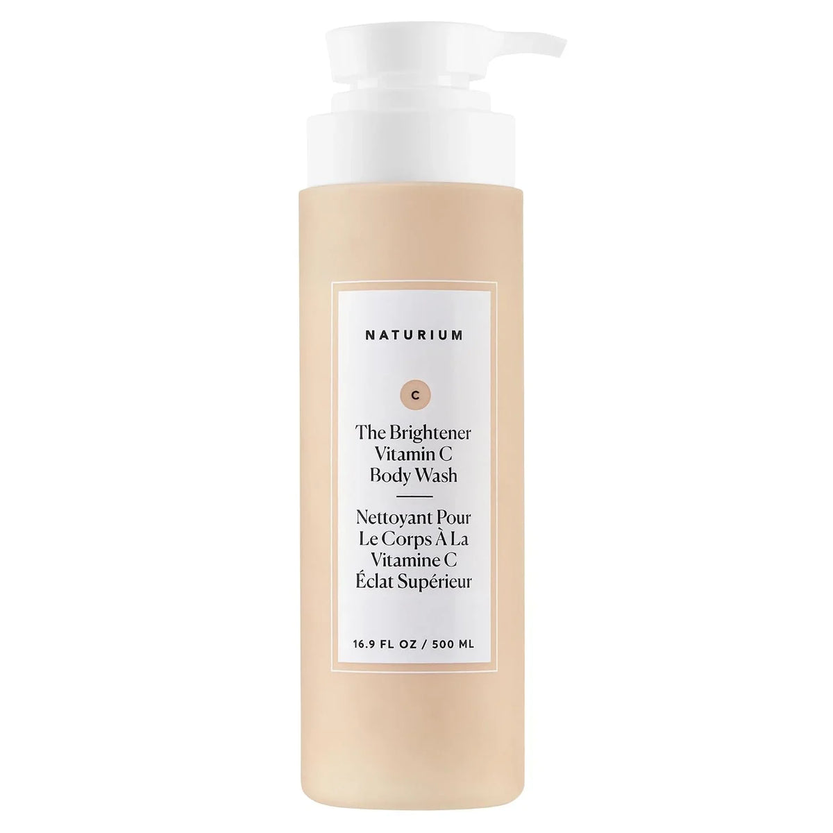 Naturium The Multi-Vitamin Daily Nutrients Body Wash, Hydrating Cleanser, 16.9 oz