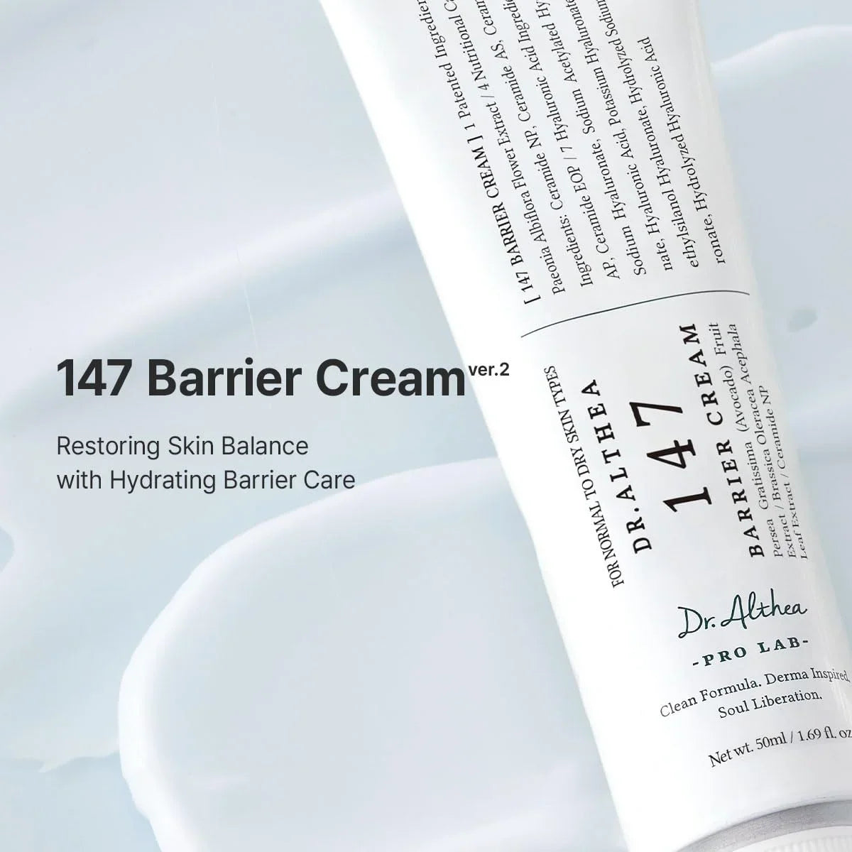 Dr.Althea 147 Barrier Cream, 1.69 Fl Oz (Ver.2 - Pack of 1)