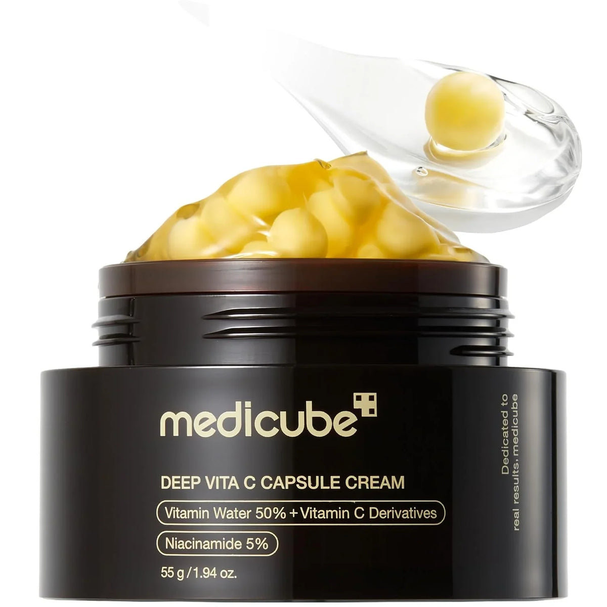 medicube Capsule Cream with Deep Vitamin C for Uneven Skin Tone & Texture