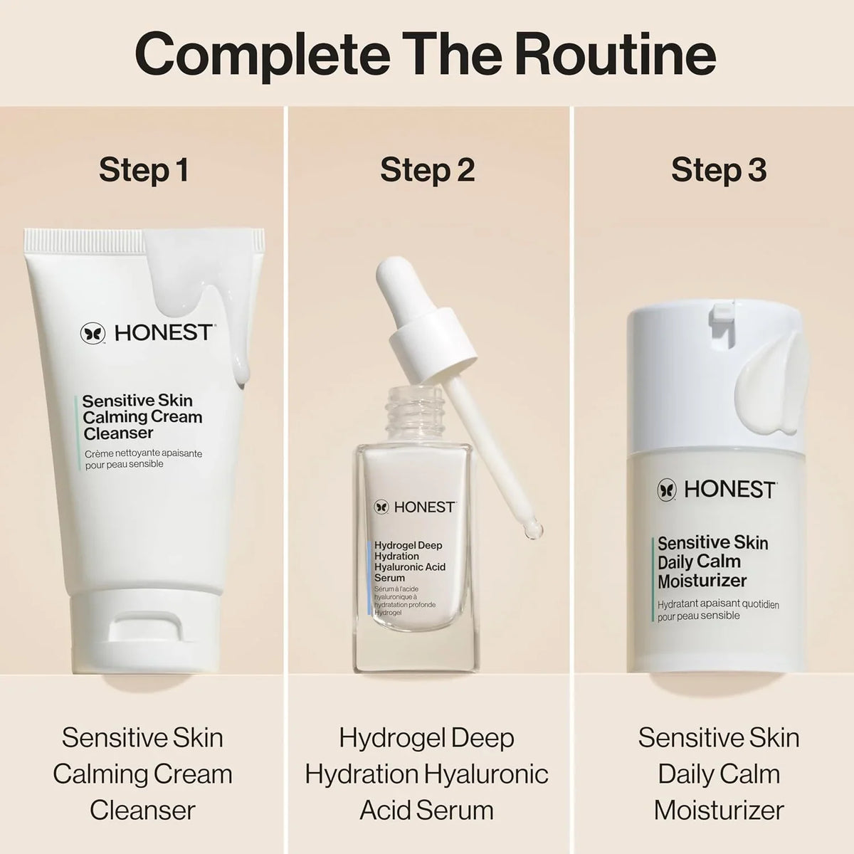 Honest Beauty Sensitive Skin Daily Calm Lightweight Moisturizer, 1.7 fl oz