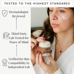 Amallow 100% Grass Fed Beef Tallow for Skin Care - Face + Body - Whipped Moisturizer for Sensitive Skin - Natural Lotion, 4 FL. oz. (Unscented + Jojoba Oil)