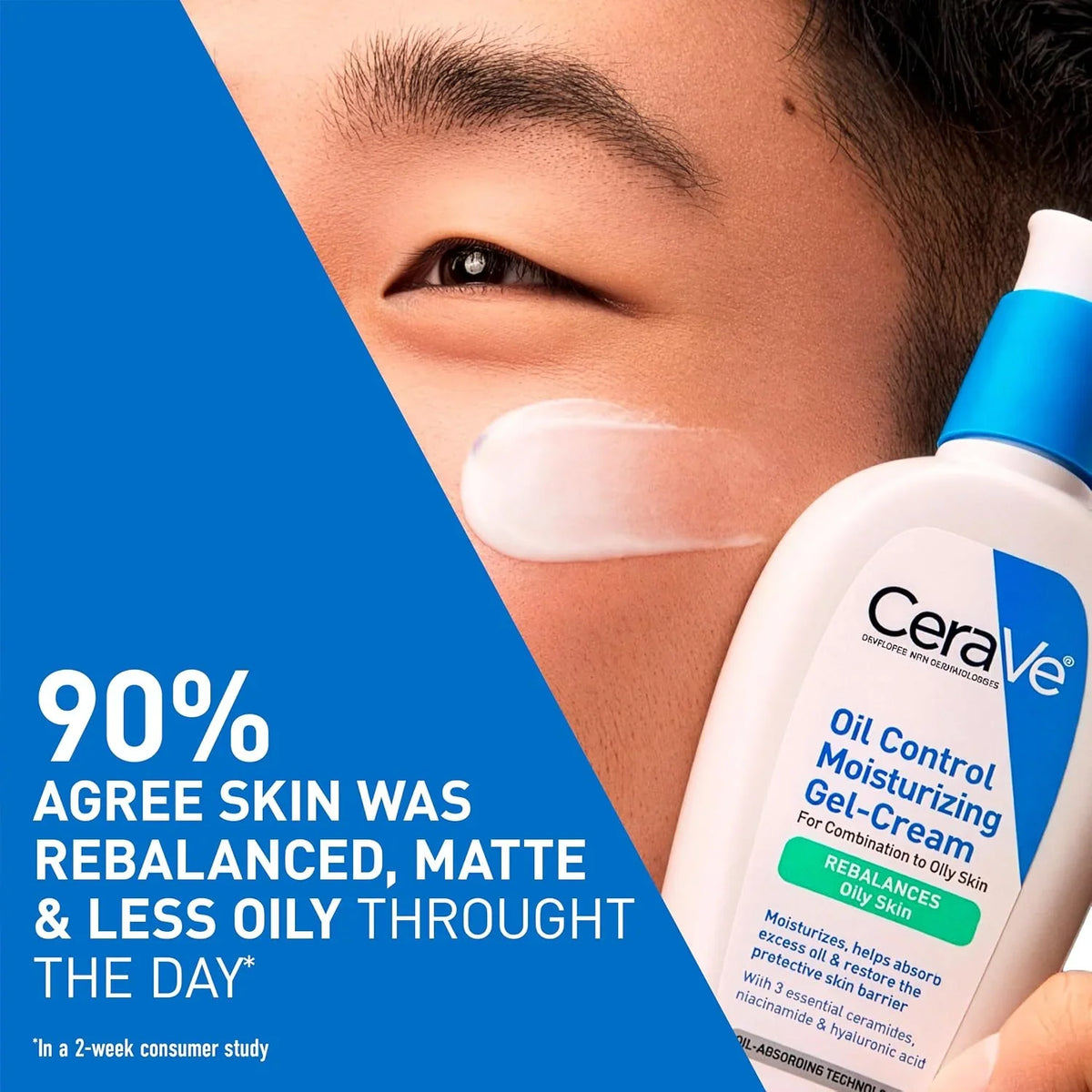 CeraVe Ultra-Light Moisturizing Gel, Niacinamide Face Moisturizer, 1.75oz