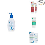 Vanicream Gentle Facial Cleanser with Pump (8 oz), Vitamin C Serum (1.2 oz), Facial Moisturizer with SPF (2.5 oz) & Daily Facial Moisturizer (3 oz)