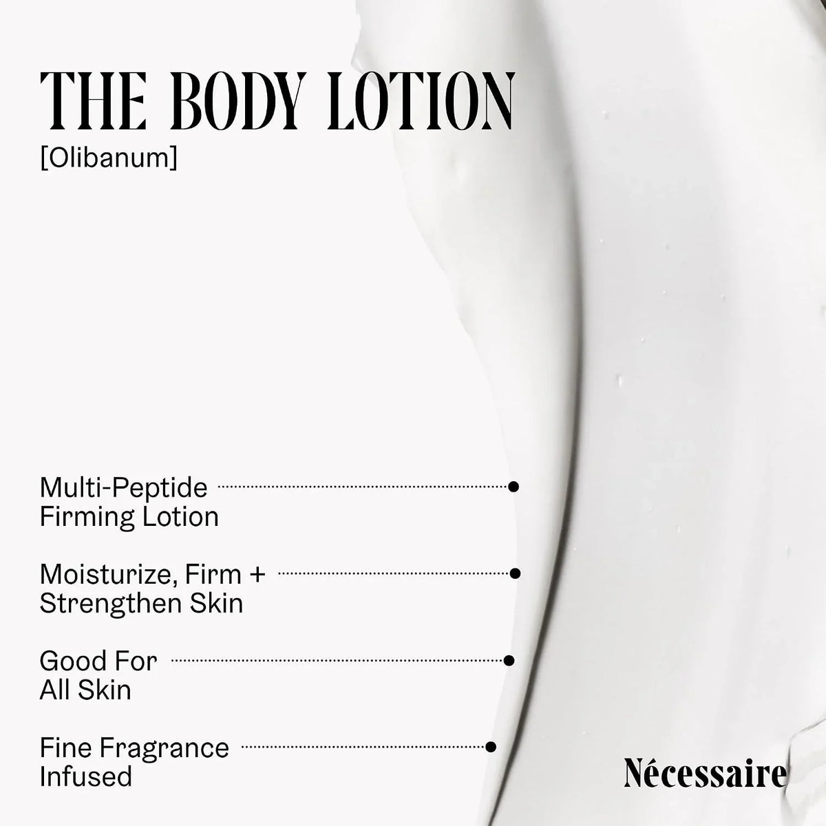 The Body Lotion Santal. Multi-Peptide Firming Body Lotion With Niacinamide