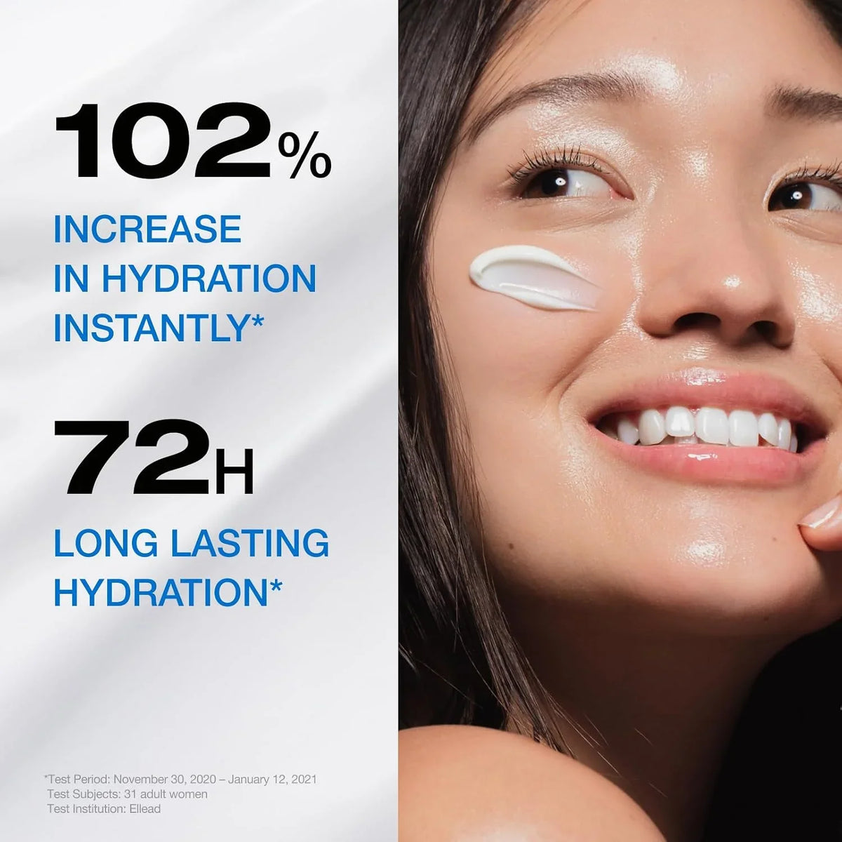 PHYSIOGEL Daily Moisture Therapy Hydrating Facial Cream, Lightweight Face Moisturizer with Ceramide, 72H Lasting Hydration, For Dry & Sensitive Skin, 5 fl. oz. (Pack of 2)