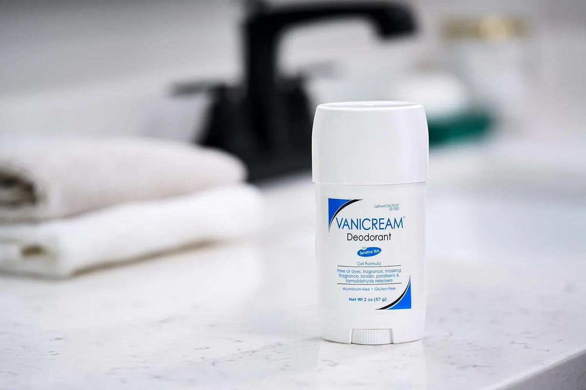 Vanicream Shave Cream | Fragrance, and Gluten Free | For Sensitive Skin | 6 Ounce & Aluminum-Free Gel Deodorant - 2 oz - Unscented Formula for Sensitive Skin