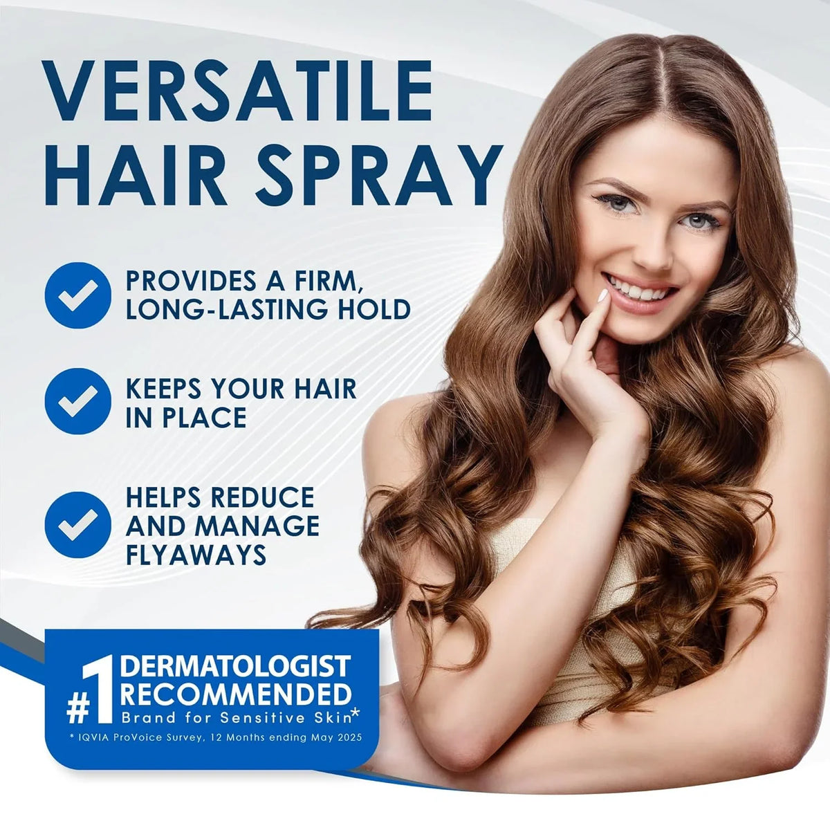Vanicream Firm Hold Hairspray, Fragrance and Gluten Free, For Sensitive Skin, 8 Ounce, Packaging May Vary (Pack of 2)