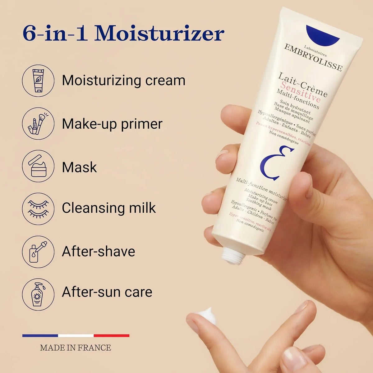 Embryolisse Lait-Crème Concentré Sensitive Face Moisturizer & Makeup Primer