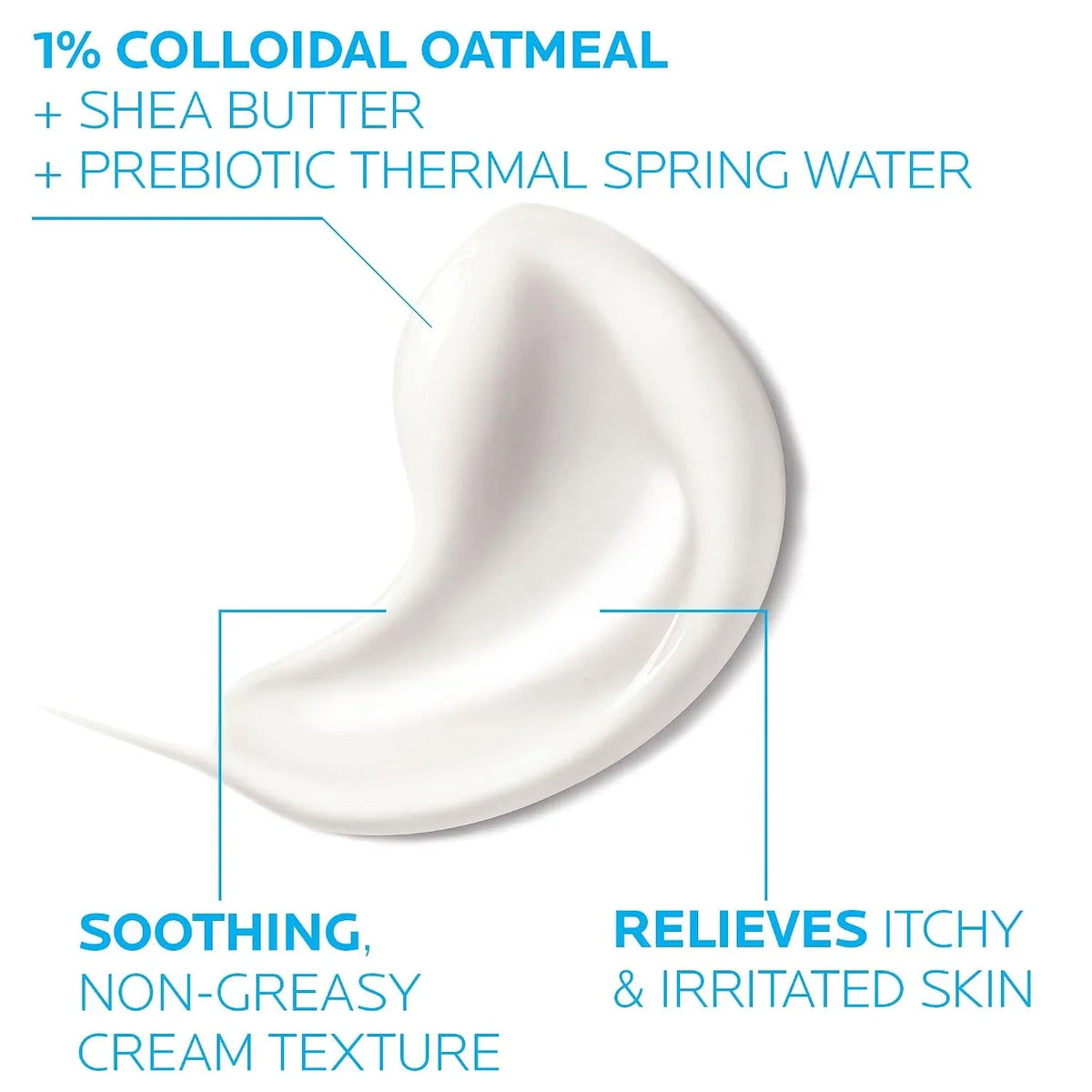 La Roche-Posay Lipikar Soothing Relief Eczema Cream, Sensitive Skin