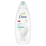 Dove Body Wash, Sensitive Skin Pump,34 Fl Oz (Pack of 2)