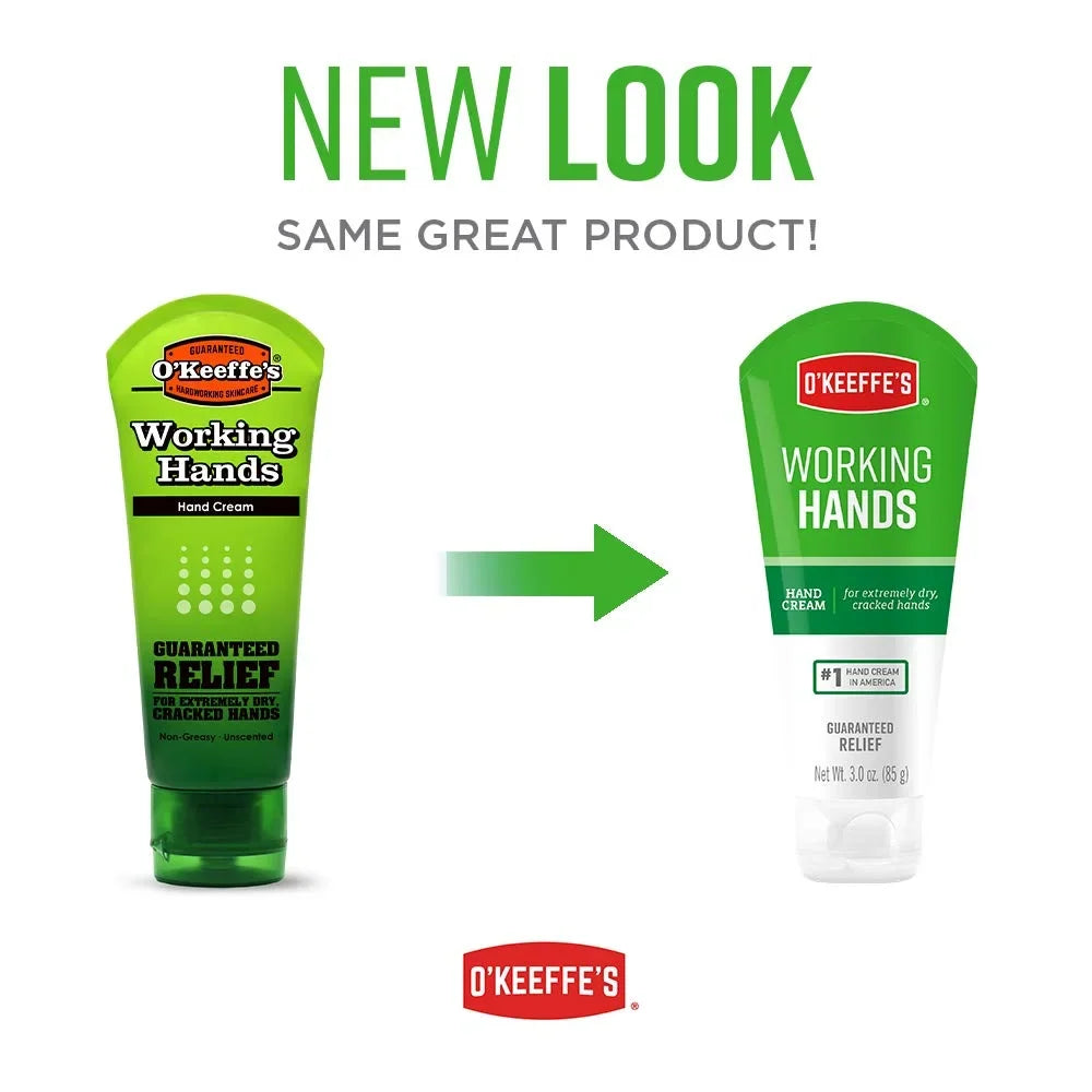 O'Keeffe's K0290004-10 Working Hands Hand Cream Tube (10 Pack), 3 oz