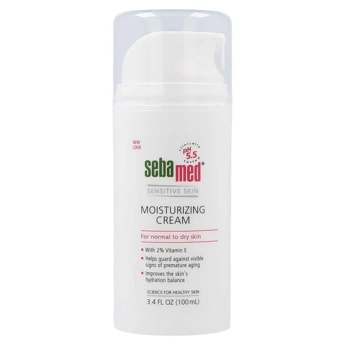 SEBAMED Moisturizing Face Cream for Sensitive Skin Antioxidant pH 5.5 Vitamin E Hypoallergenic 2.6 Fluid Ounces (75mL) Ultra Hydrating Dermatologist Recommended Moisturizer