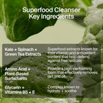 Youth To The People Superfood Cleanser - Kale + Spinach Hydrating Face Wash