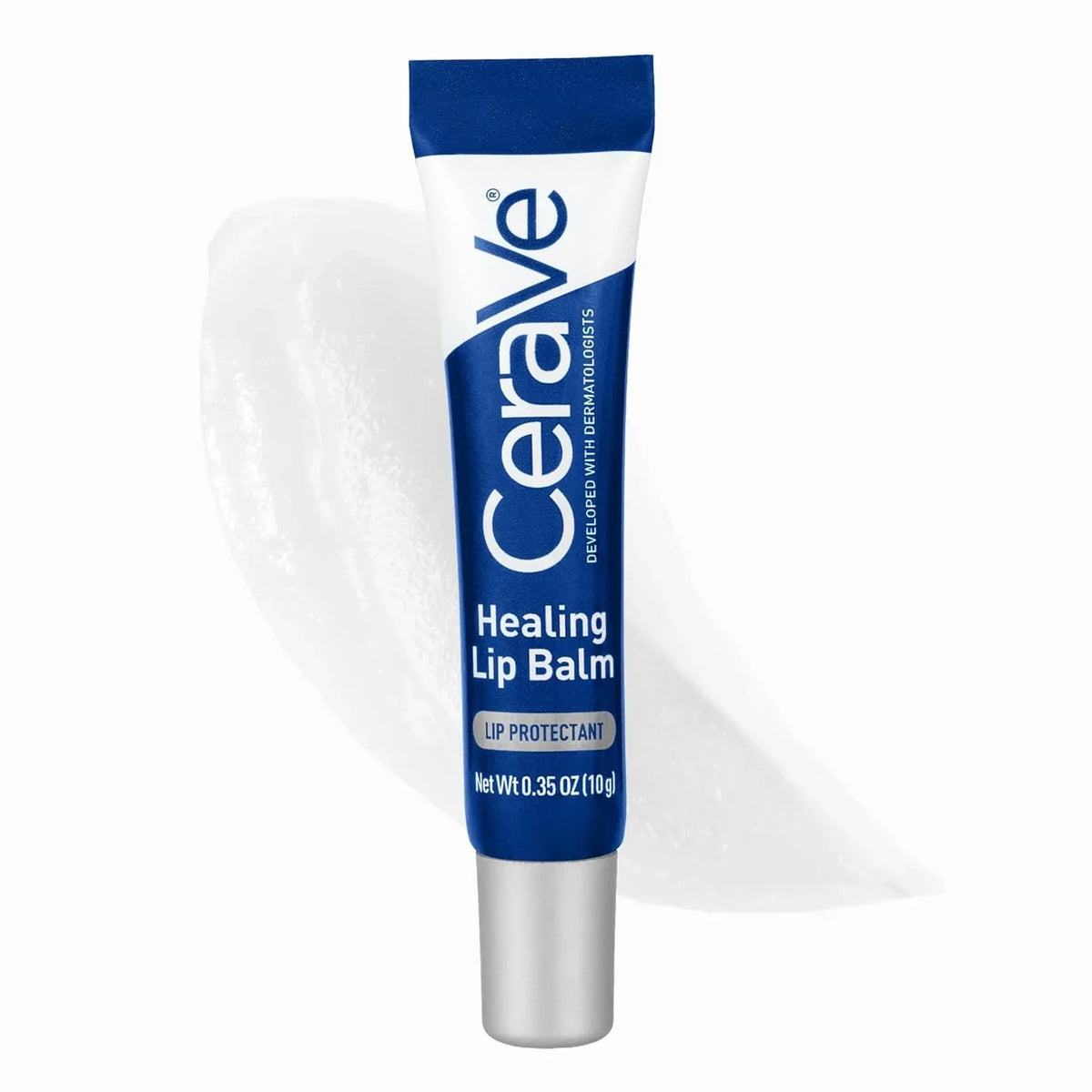 CeraVe Healing Lip Balm, Hydrating Hyaluronic Acid Lip Treatment, 0.7oz
