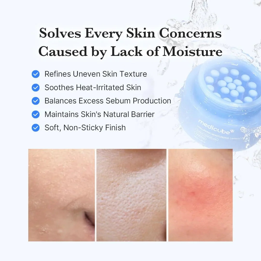 medicube Capsule Cream with Deep Vitamin C for Uneven Skin Tone & Texture