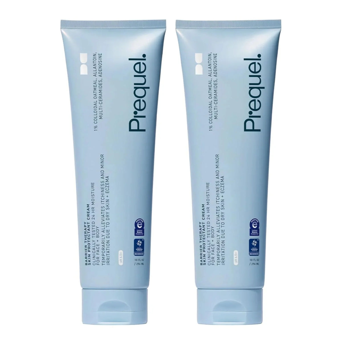 Prequel – Barrier Therapy Skin Protectant Cream for Face and Body – Advanced Skin Barrier Repair Moisturizer To Soothe Dry, Irritated Skin And Lock In Moisture – 2 Pack