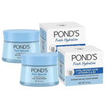 POND’S Fresh Hydration Gel Face Moisturizer, 24HR Hydration with Hyaluronic Acid, Vitamin E & B3 Niacinamide, Alcohol-Free, Oil-Free, Dermatologist Tested, 3.4 oz
