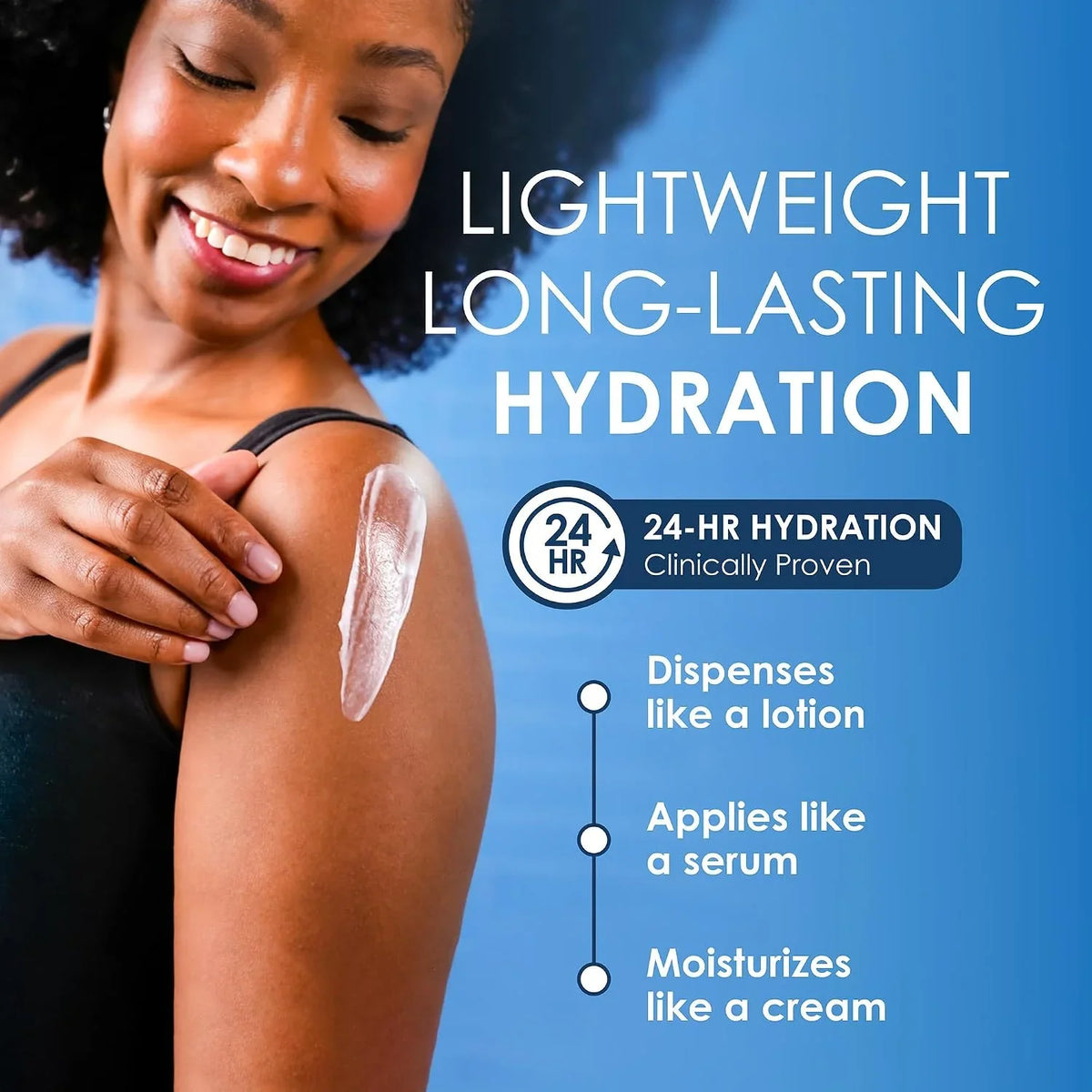 Vanicream Enhanced Moisturizer, Daily Body Lotion for Dry Skin, 12 Fl Oz