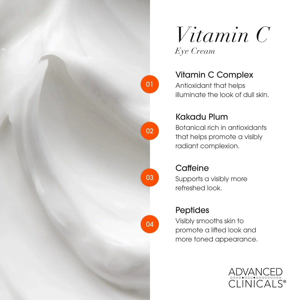 Advanced Clinicals Retinol Body Lotion + Brightening Vitamin C Lotion 2pc Skincare Set For Women & Men | Body Cream & Face Moisturizer Set Helps Improve The Look Of Dark Spots & Uneven Skin Tone, 2PC