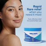 Triple Paste Derma Eczema Barrier Cream, Colloidal Oatmeal & Ectoin, 7 oz