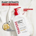 Thayers Milky Hydrating Face Cleanser with Snow Mushroom and Hyaluronic Acid, Dermatologist Recommended Gentle Facial Wash and Hydrating Skincare for Dry and Sensitive Skin, Paraben Free, 8 Fl Oz