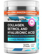 Retinol Collagen Face Serum - Anti-Aging Moisturizer for Women, 1 fl oz