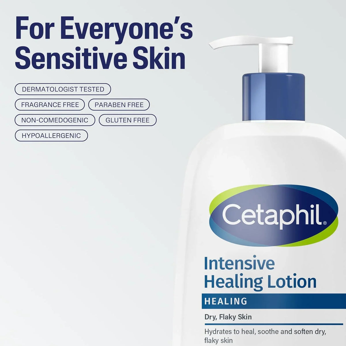 Cetaphil Intensive Healing Body Lotion with Ceramides, Dry Skin, 16oz