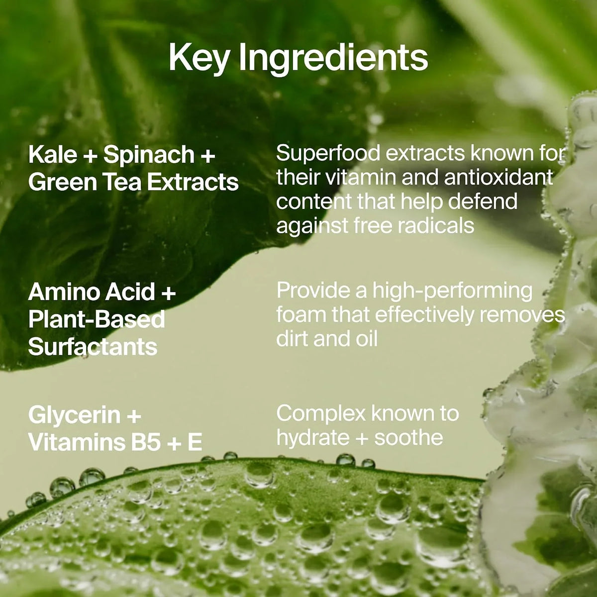 Youth To The People Superfood Cleanser - Kale + Spinach Hydrating Face Wash