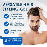 Vanicream Hair Styling Gel,Fragrance and Gluten Free,For Sensitive Skin,Unscented,7 Oz,Packaging May Vary,(Pack of 12)