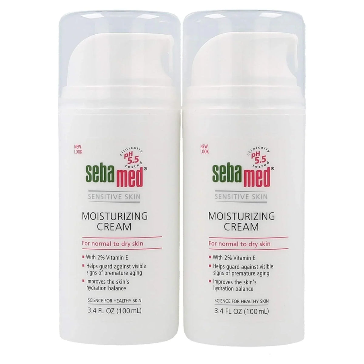 SEBAMED Moisturizing Face Cream for Sensitive Skin Antioxidant pH 5.5 Vitamin E Hypoallergenic 2.6 Fluid Ounces (75mL) Ultra Hydrating Dermatologist Recommended Moisturizer