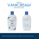 Vanicream Gentle Body Wash | Fragrance, 12 Ounce & Anti-Perspirant Deodorant for Sensitive Skin-2.25 oz-Clinical-Strength Deodorant & Gentle Facial Cleanser with Pump Dispenser-8 fl oz
