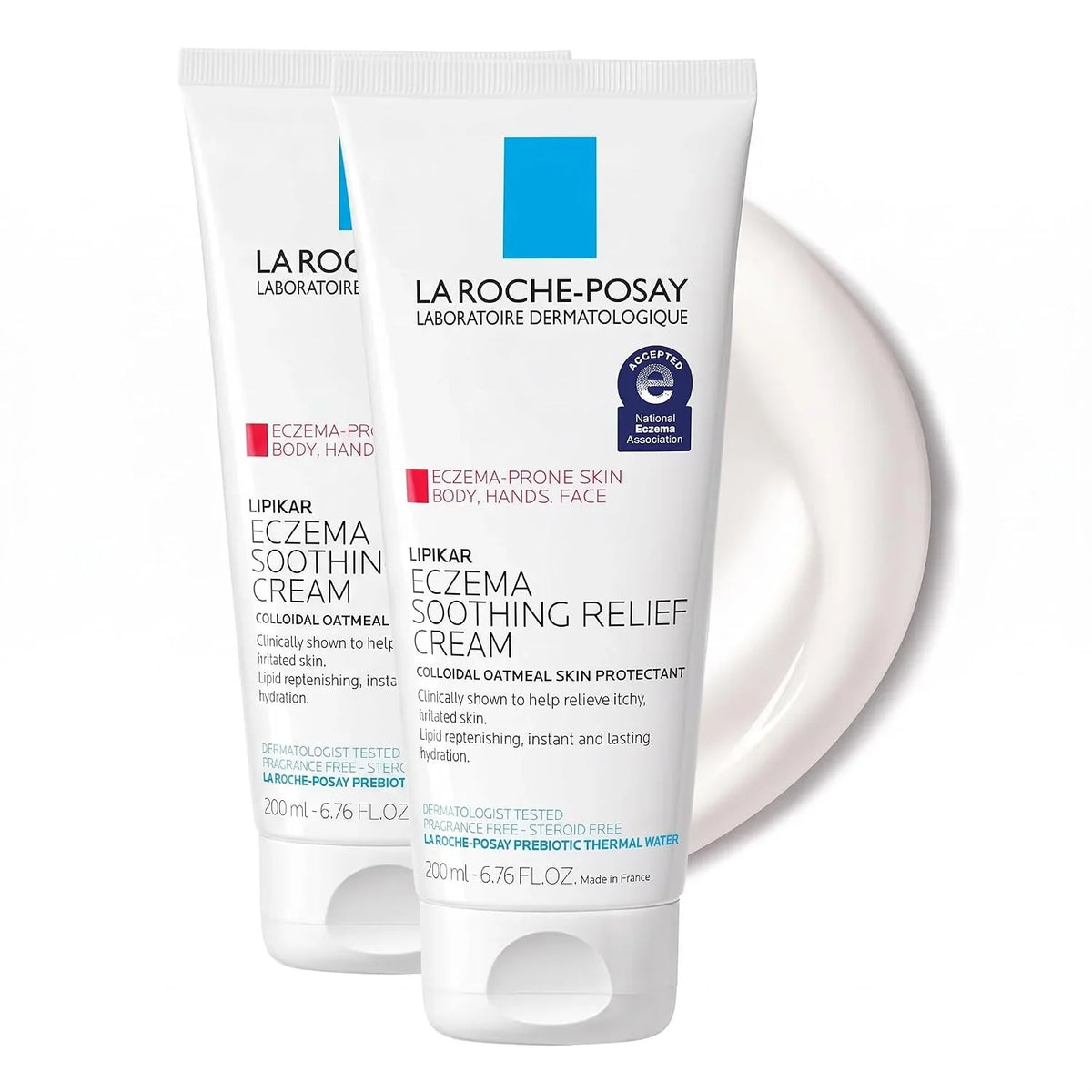 La Roche-Posay Lipikar Soothing Relief Eczema Cream, Sensitive Skin