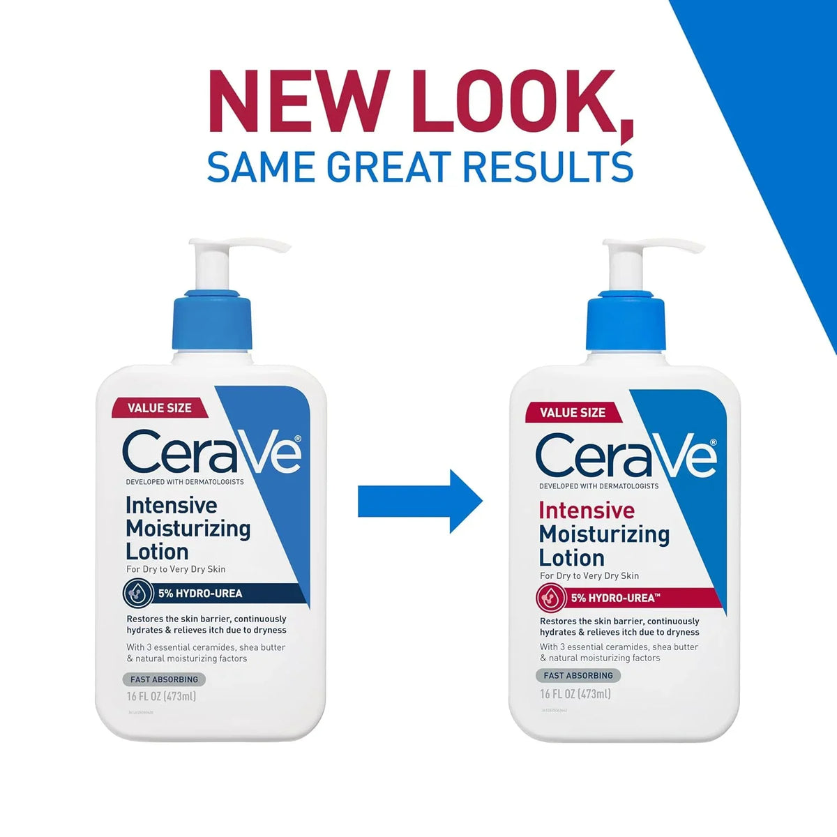 CeraVe Intensive Moisturizing Lotion, Shea Butter Body Lotion, 16oz