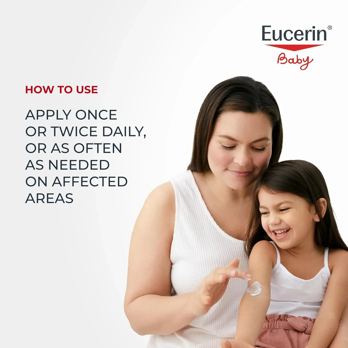 Eucerin Baby Eczema Relief Cream with Colloidal Oatmeal, 5 Ounce (Pack of 12)