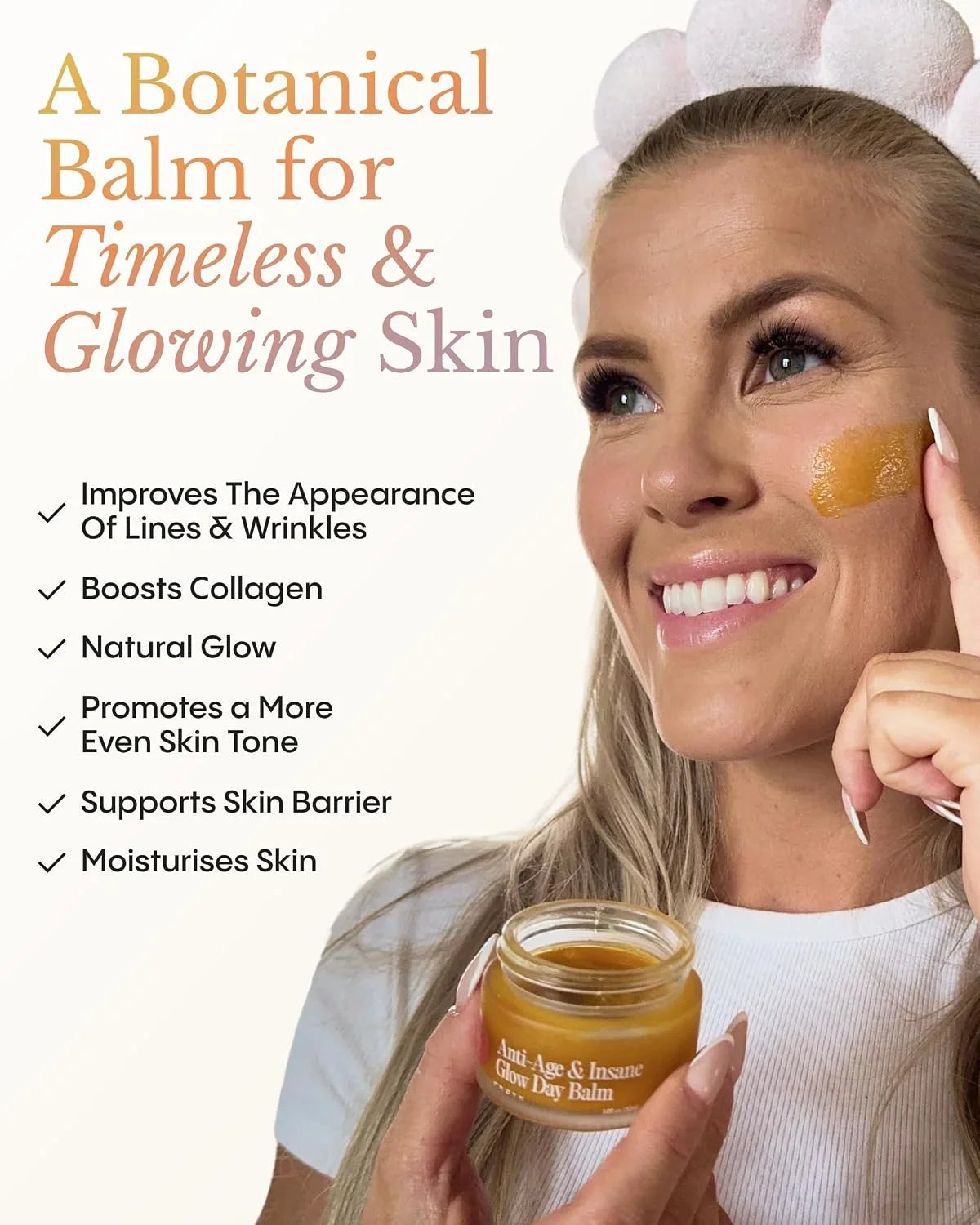 Organics Anti-Age & Insane Glow Day Balm for Face (1.0 fl oz)
