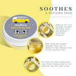 Vanman's Tallow and Honey Balm With No Added Scent (3 Pack) - Beef Tallow Face Moisturizer with Grass-Fed/Finished Beef Tallow for Skin, Organic Raw Honey and Beeswax, Cold Pressed Olive Oil - 2 oz
